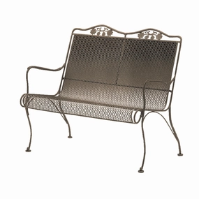Briarwood Hi-Back Loveseatrust-proof wrought iron garden set