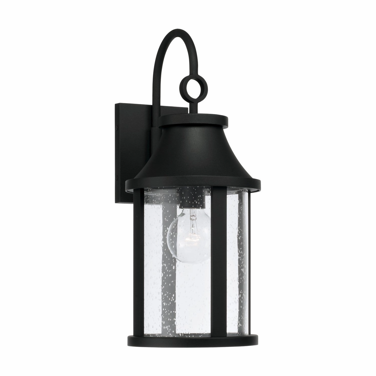 Bridger One Light Outdoor Wall Lantern BlackOutdoor wall sconces with motion sensor