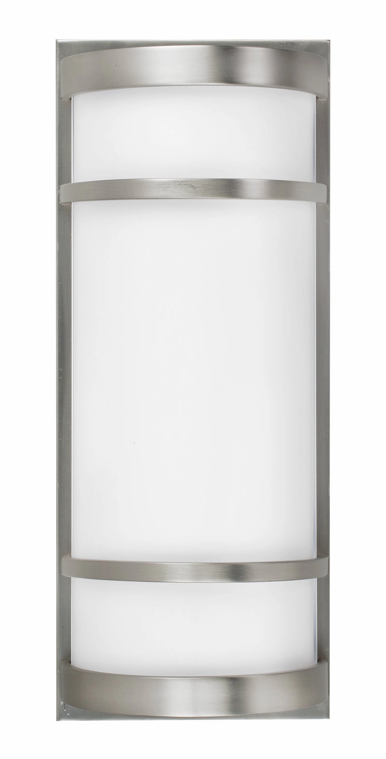 Brio LED Wall Sconce Satin NickelOutdoor wall sconces with motion sensor