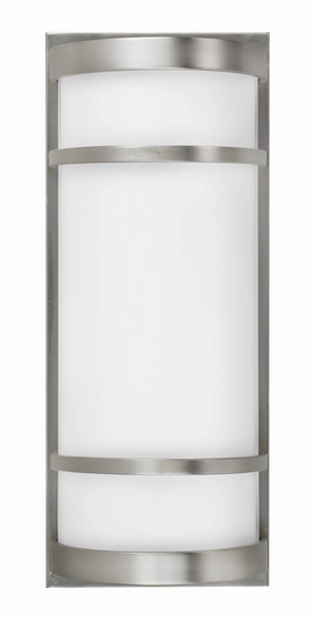 Brio LED Wall Sconce Satin NickelOutdoor wall sconces with motion sensor