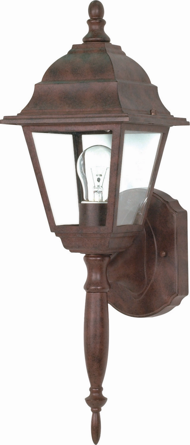 Briton One Light Wall Lantern Old BronzeOutdoor wall sconces with motion sensor