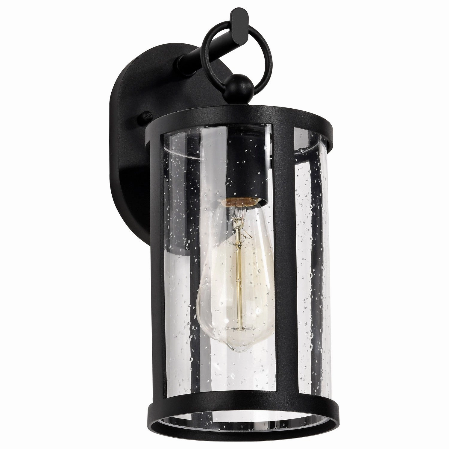Broadstone One Light Wall Lantern Matte BlackOutdoor wall sconces with motion sensor