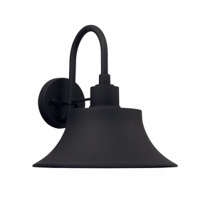 Brock One Light Outdoor Wall Lantern BlackOutdoor wall sconces with motion sensor