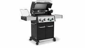 Broil King Baron Gas BBQ 490 IR outdoor kitchen cooking station with sink