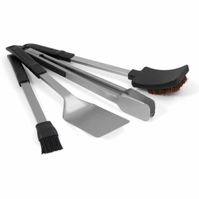Broil King BBQ Baron 4-Piece Tool Set outdoor kitchen cooking station with sink