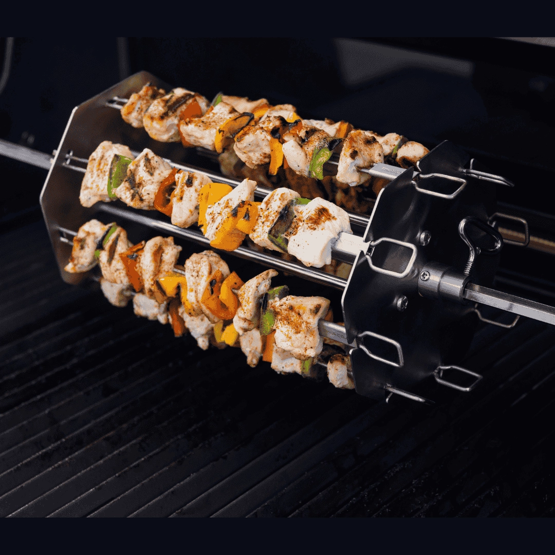 Broil King BBQ Rotisserie Kebab Rack