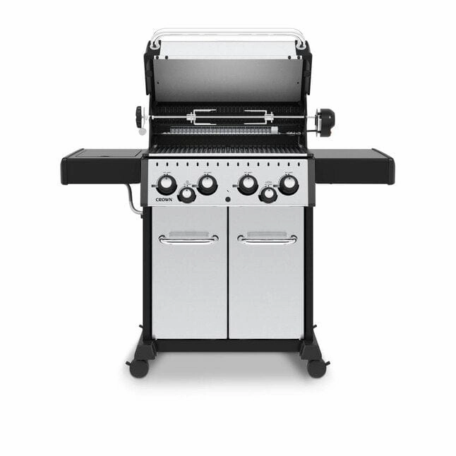 Broil King Crown S 490 Gas Grill with 4 Stainless steel Dual-Tube Burners