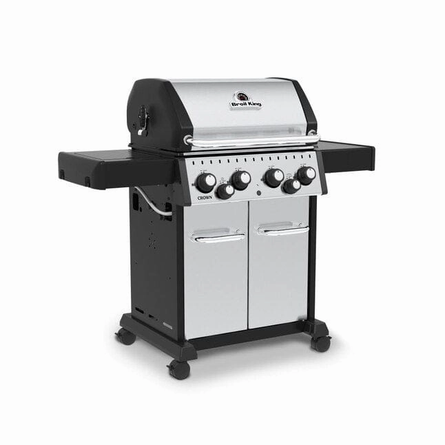 Broil King Crown S 490 Gas Grill with 4 Stainless steel Dual-Tube Burners