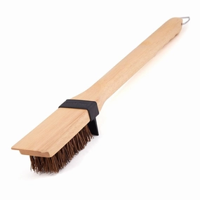 Broil King Heavy and Long Palmyra Bristles Wood Grill Brush - 65228Stainless steel BBQ tool set