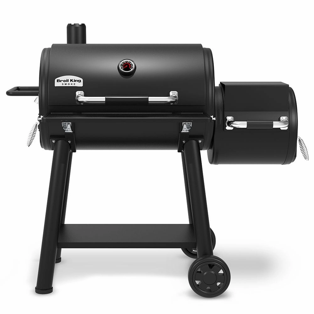 Broil King Regal Charcoal Offset 500 958050 compact BBQ grill for small spaces