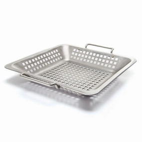 Broil King Wok Stainless Steel Grill Topper - 69820Stainless steel BBQ tool set