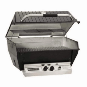 BroilMaster H3X Deluxe Gas Grill Head compact BBQ grill for small spaces