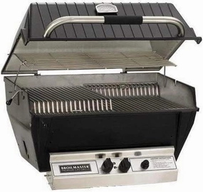 BroilMaster P3XF Premium Gas Grill Head professional outdoor BBQ grill set