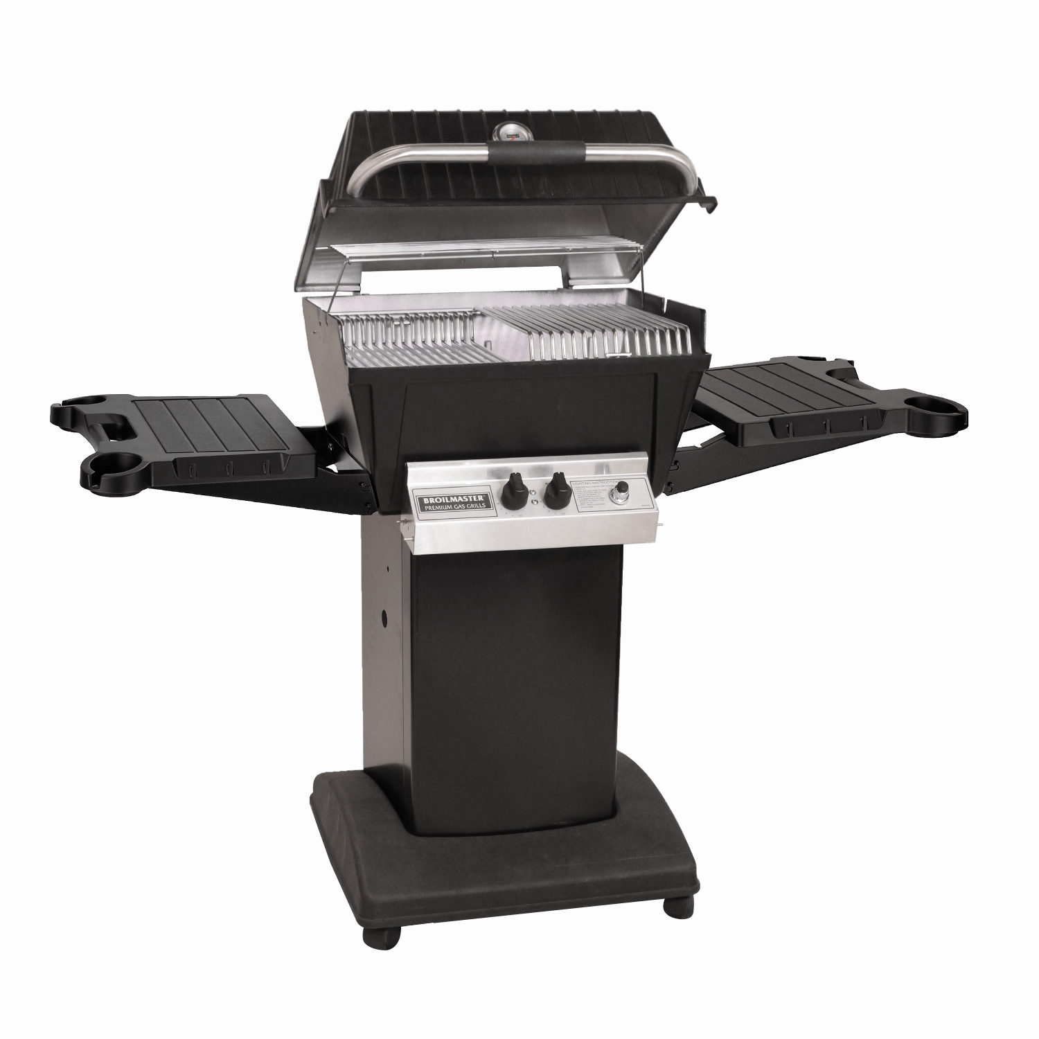 BroilMaster P4X Grill Head with CharMaster Briquets