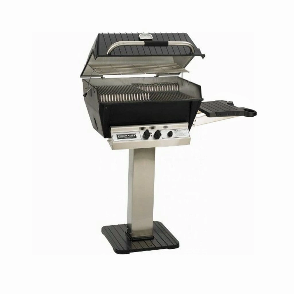 BroilMaster Premium Gas Grill Package P3PK7N professional outdoor BBQ grill set