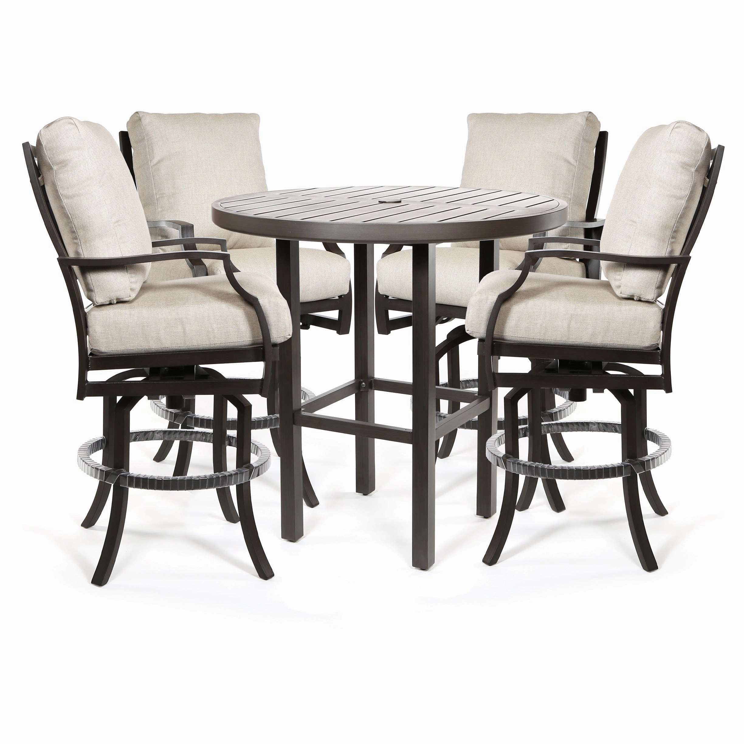 Brooklyn 5 Piece Bar Setaluminum alloy outdoor sofa set