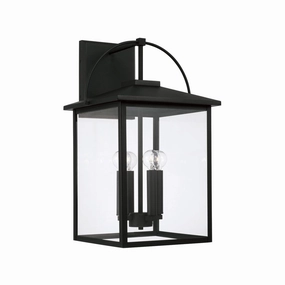 Bryson Four Light Outdoor Wall Lantern BlackOutdoor wall sconces with motion sensor