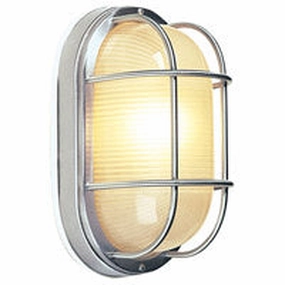 Bulkheads Oval and Round One Light Flushmount Stainless SteelOutdoor wall sconces with motion sensor