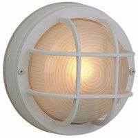 Bulkheads Oval and Round One Light Flushmount Textured WhiteOutdoor wall sconces with motion sensor