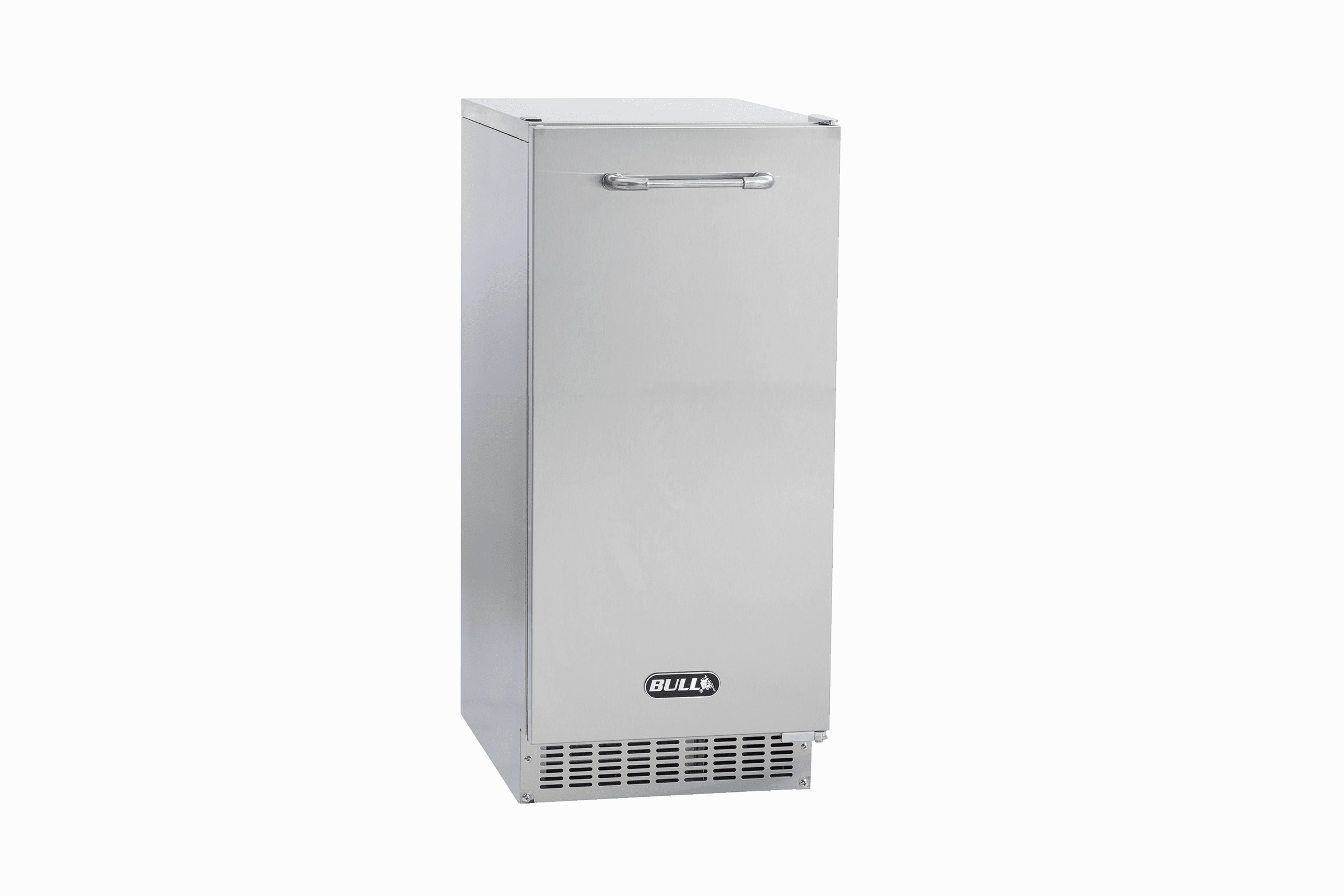 Bull 60 Lb. 15-Inch Outdoor Rated Commercial Ice Maker With Drain Pump 13200 outdoor beverage cooler with wheels