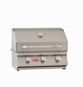 Bull Steer Premium 25-Inch 3-Burner Built-In Gas Grill compact BBQ grill for small spaces