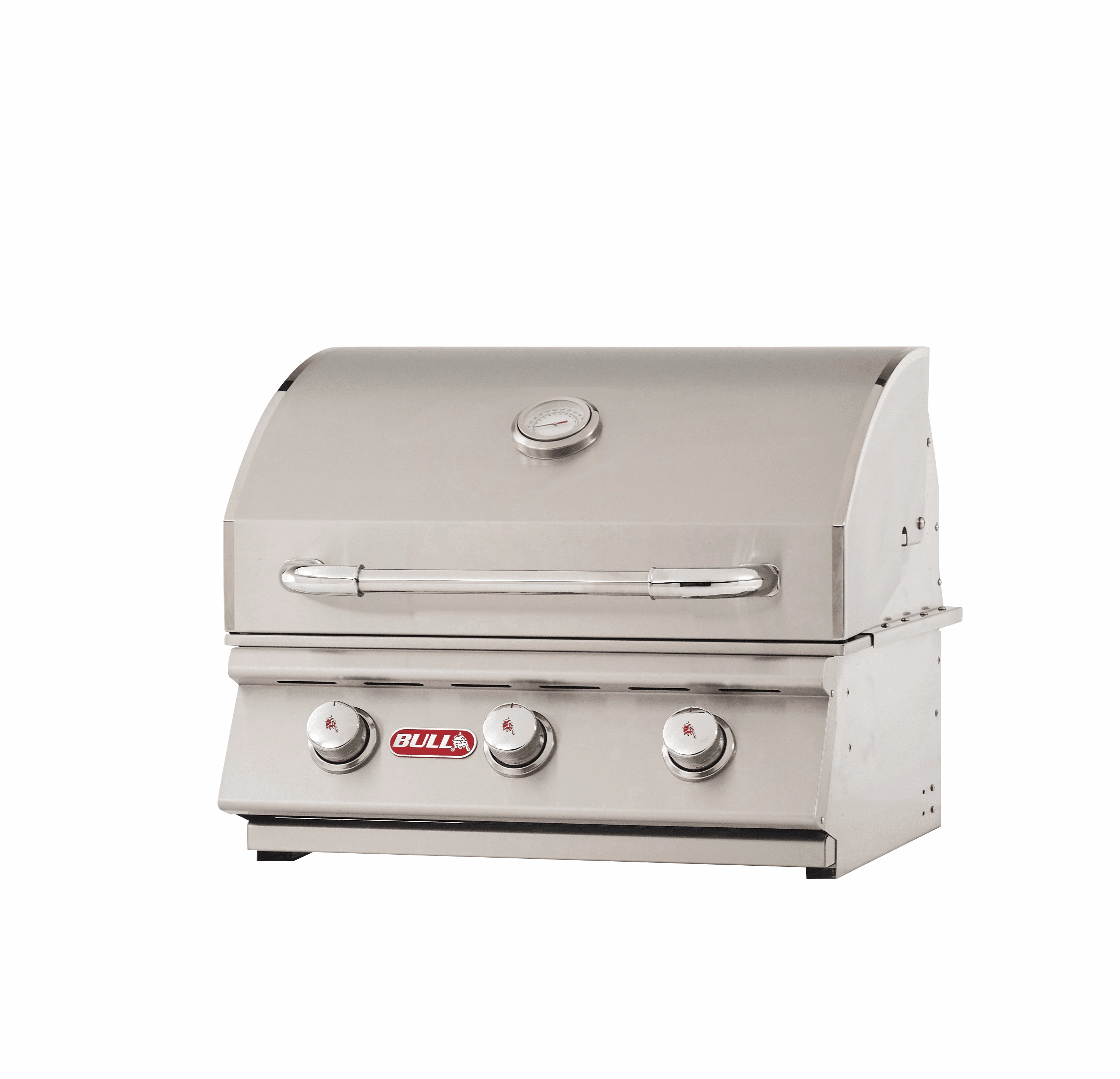 Bull Steer Premium 25-Inch 3-Burner Built-In Gas Grill