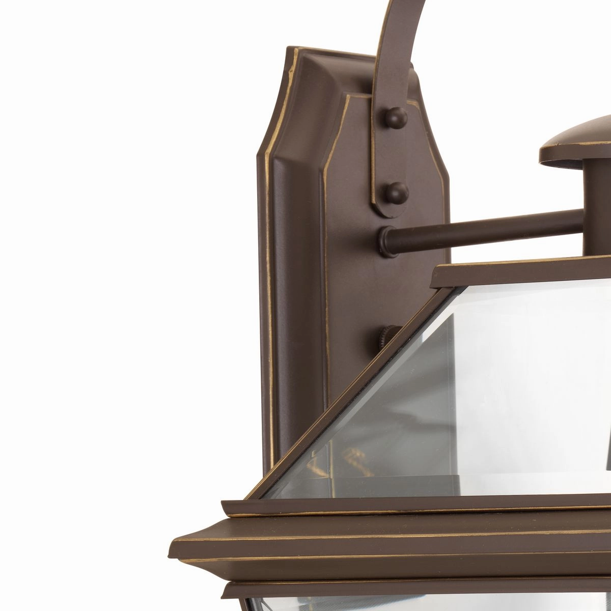 Burlington Three Light Wall Lantern Antique Bronze