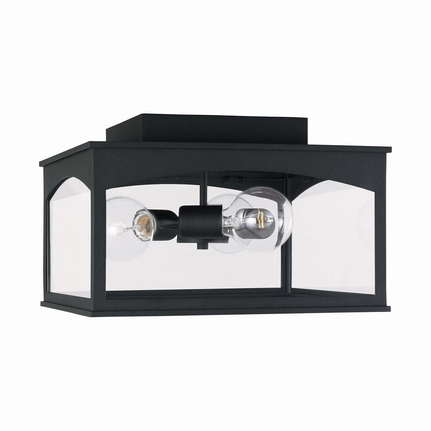 Burton 3-Light Outdoor Flush Mount