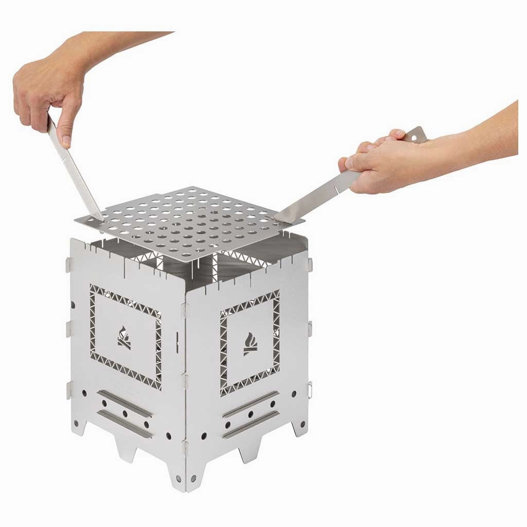 Bushbox XXL Campfire Trivets | Set of Two