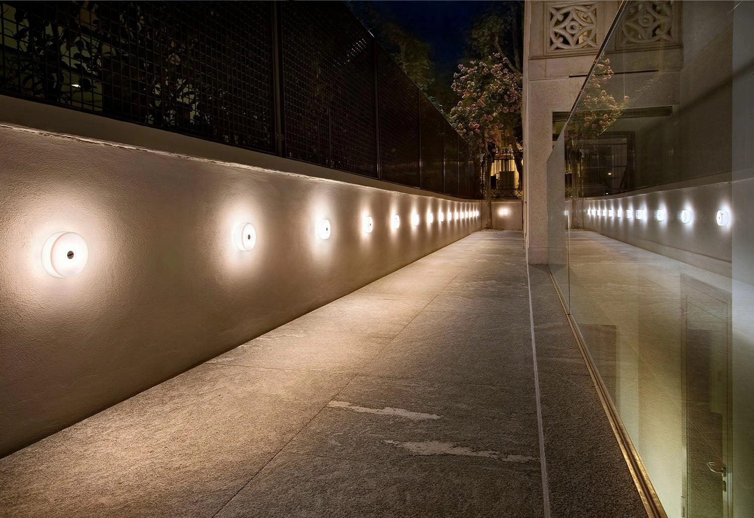 Button Wall Light