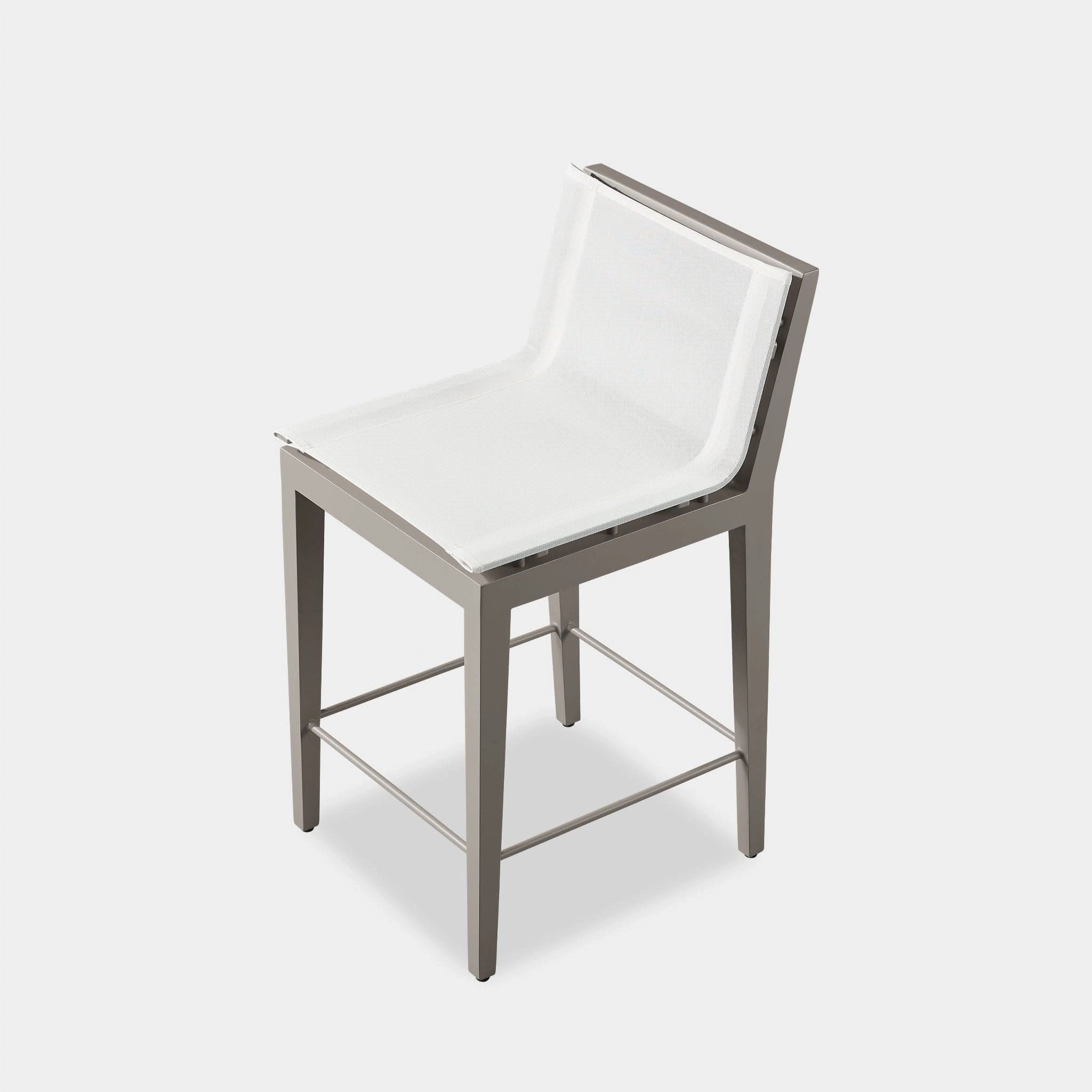 Byron Aluminum Bar Stool