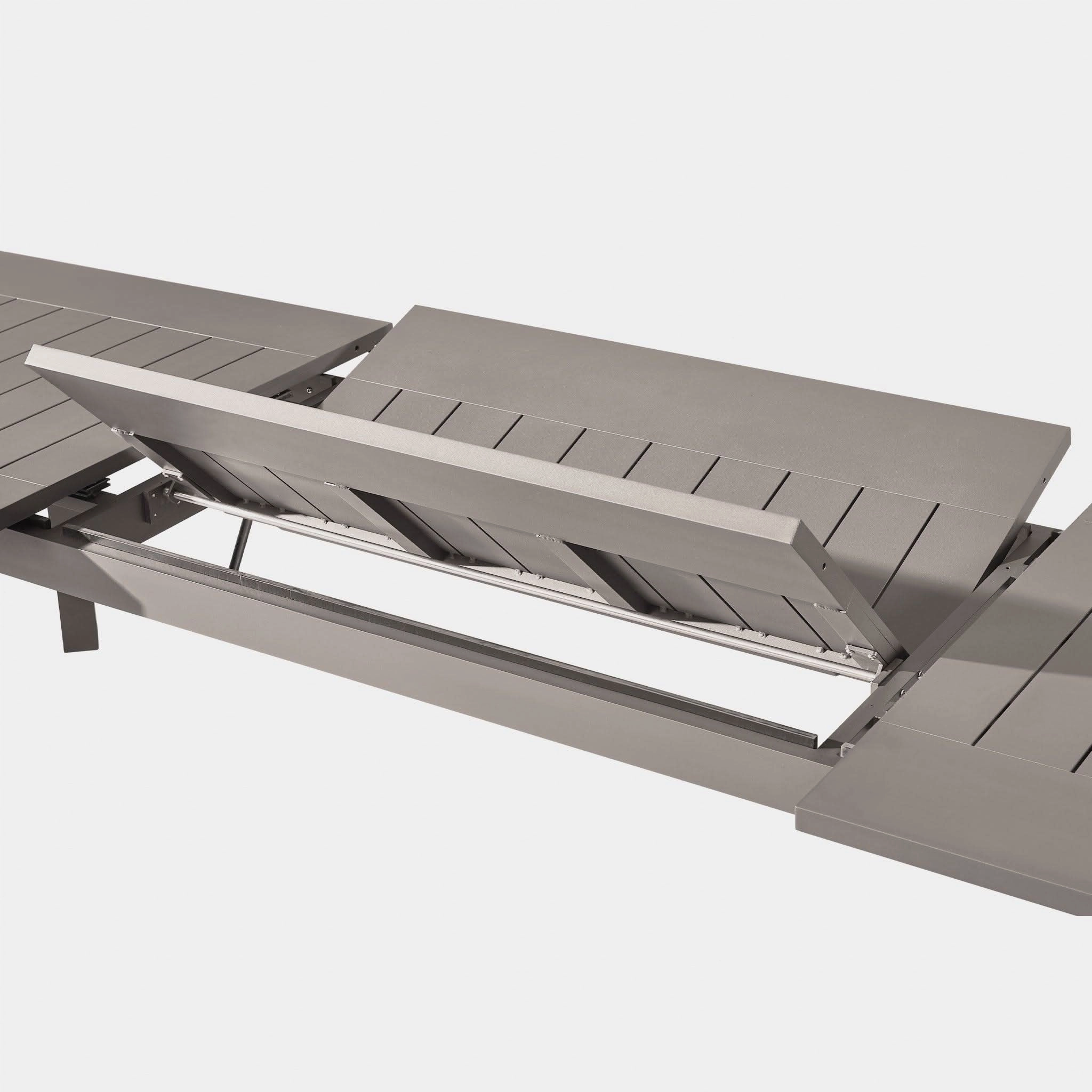 Byron Aluminum Extension Dining Table