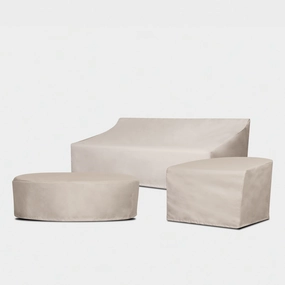 Byron Aluminum Extension Dining Table (Closed Length) - Weather Coverwaterproof outdoor sofa cover