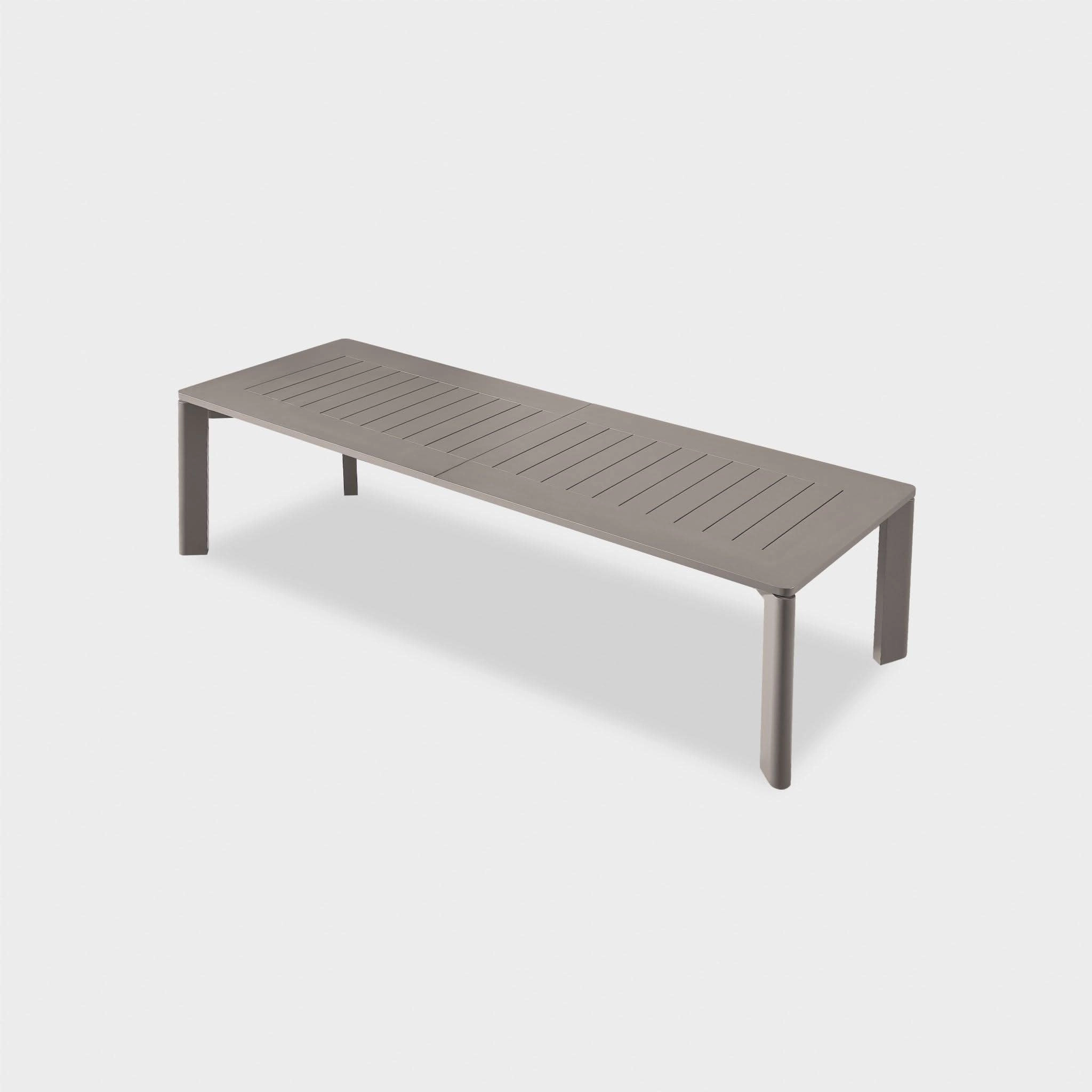 Byron Aluminum Extension Dining Table