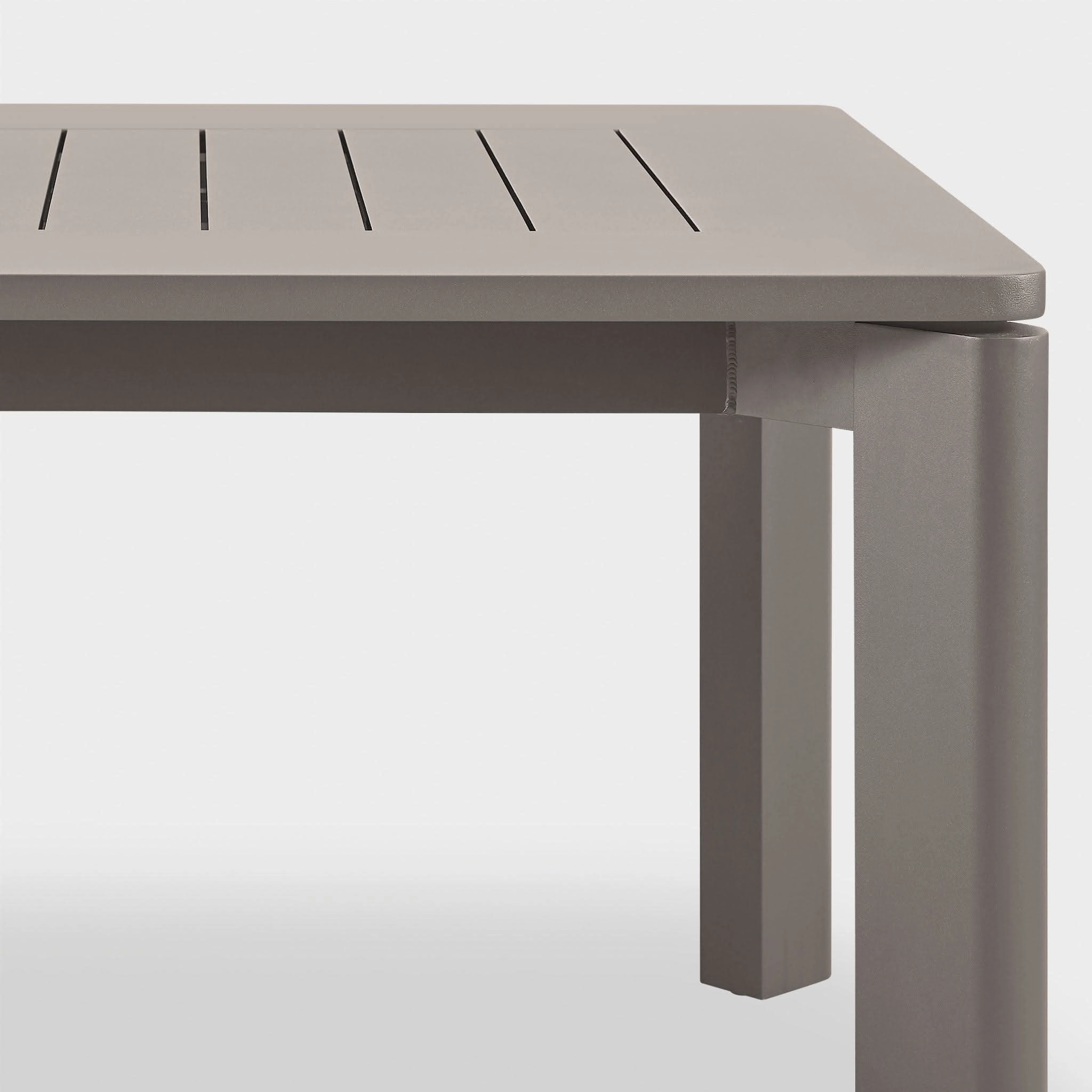 Byron Aluminum Extension Dining Table