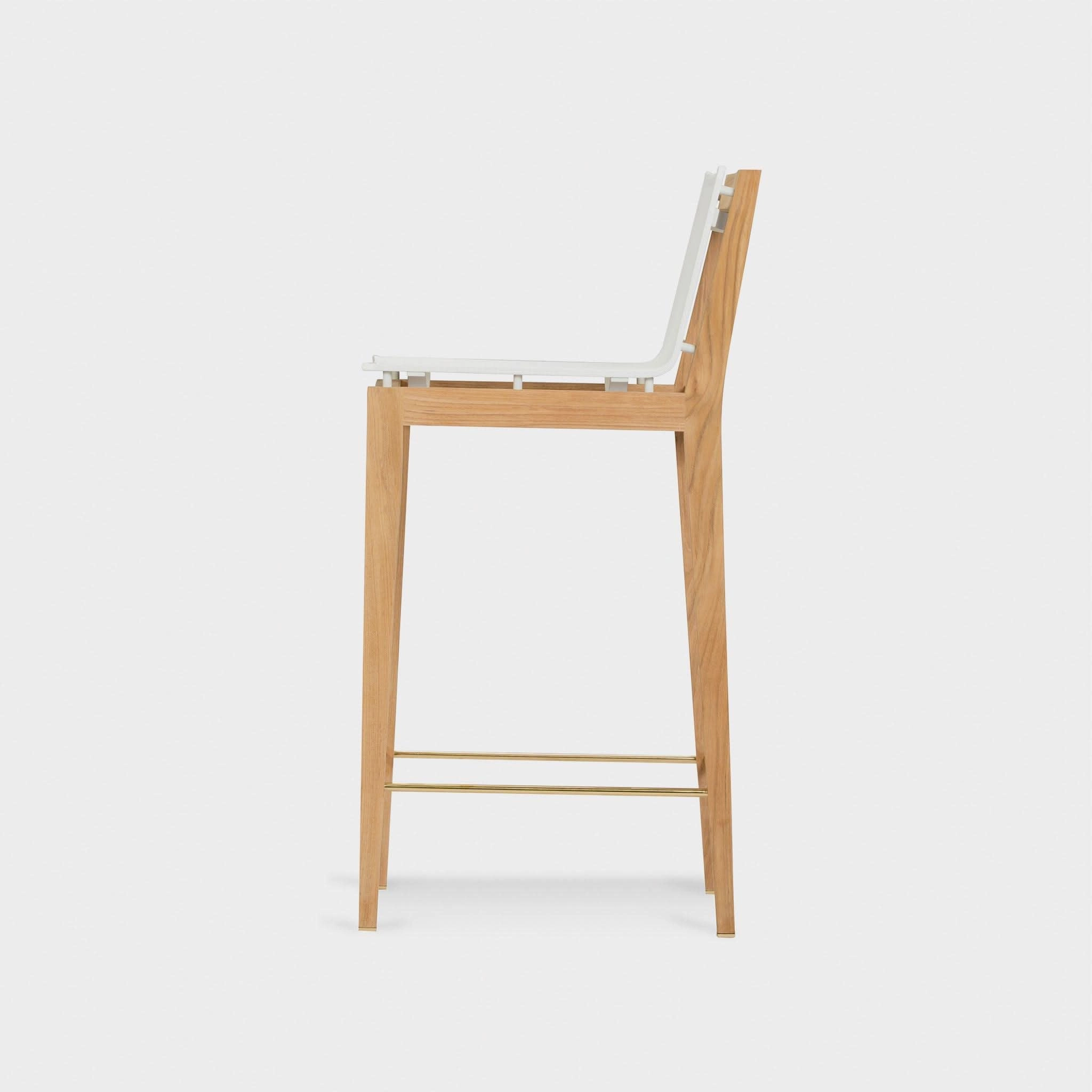 Byron Teak Bar Stool