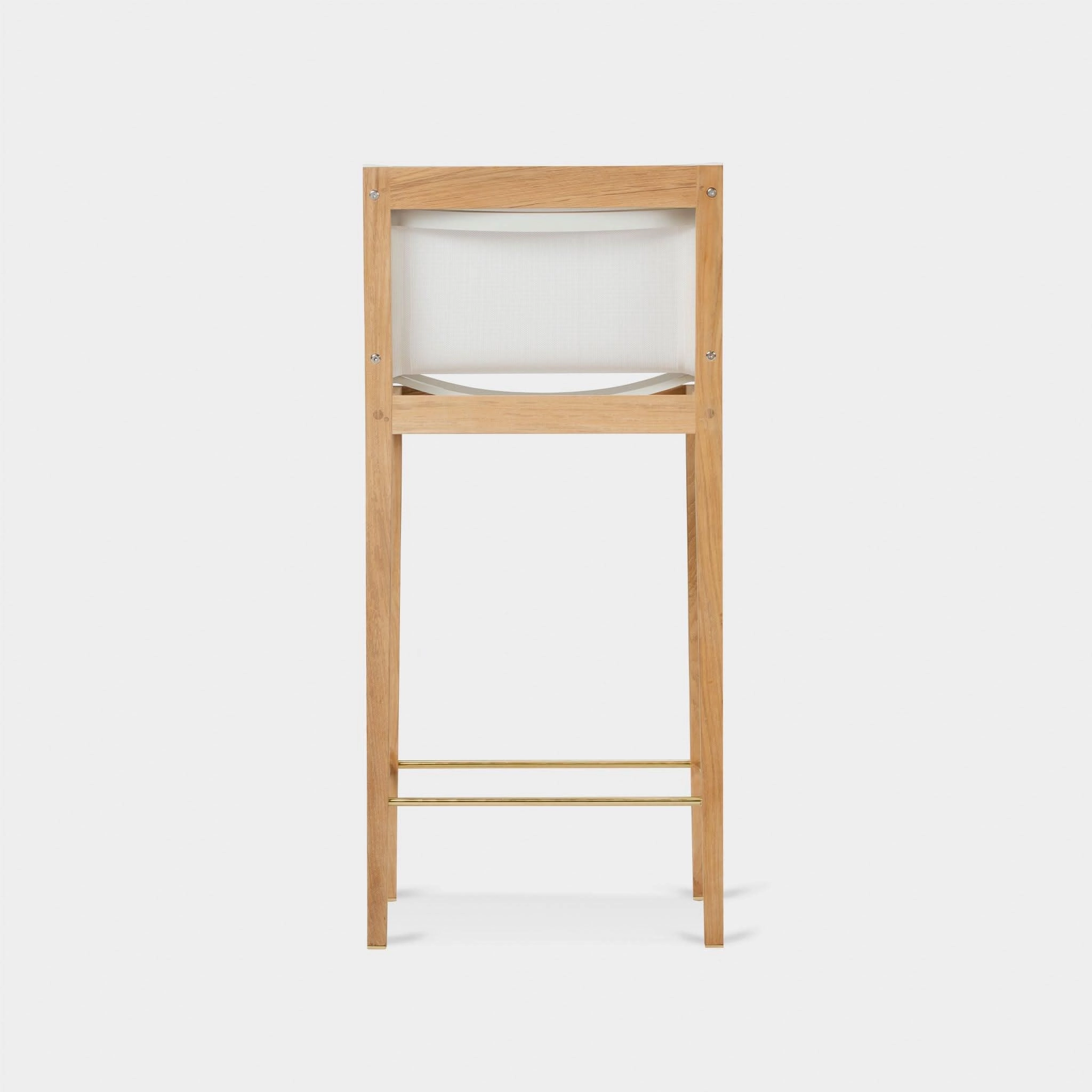 Byron Teak Bar Stool