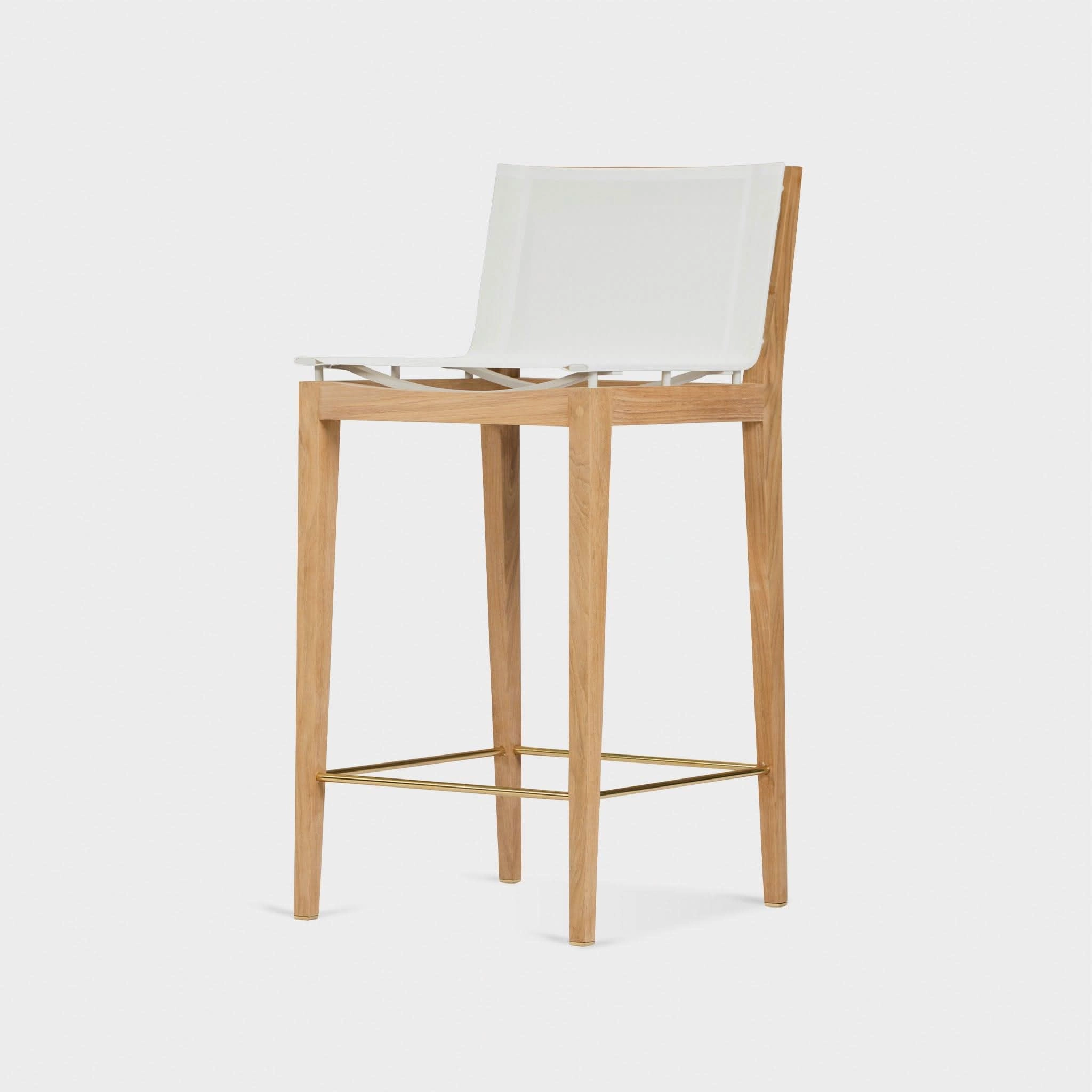 Byron Teak Bar Stool