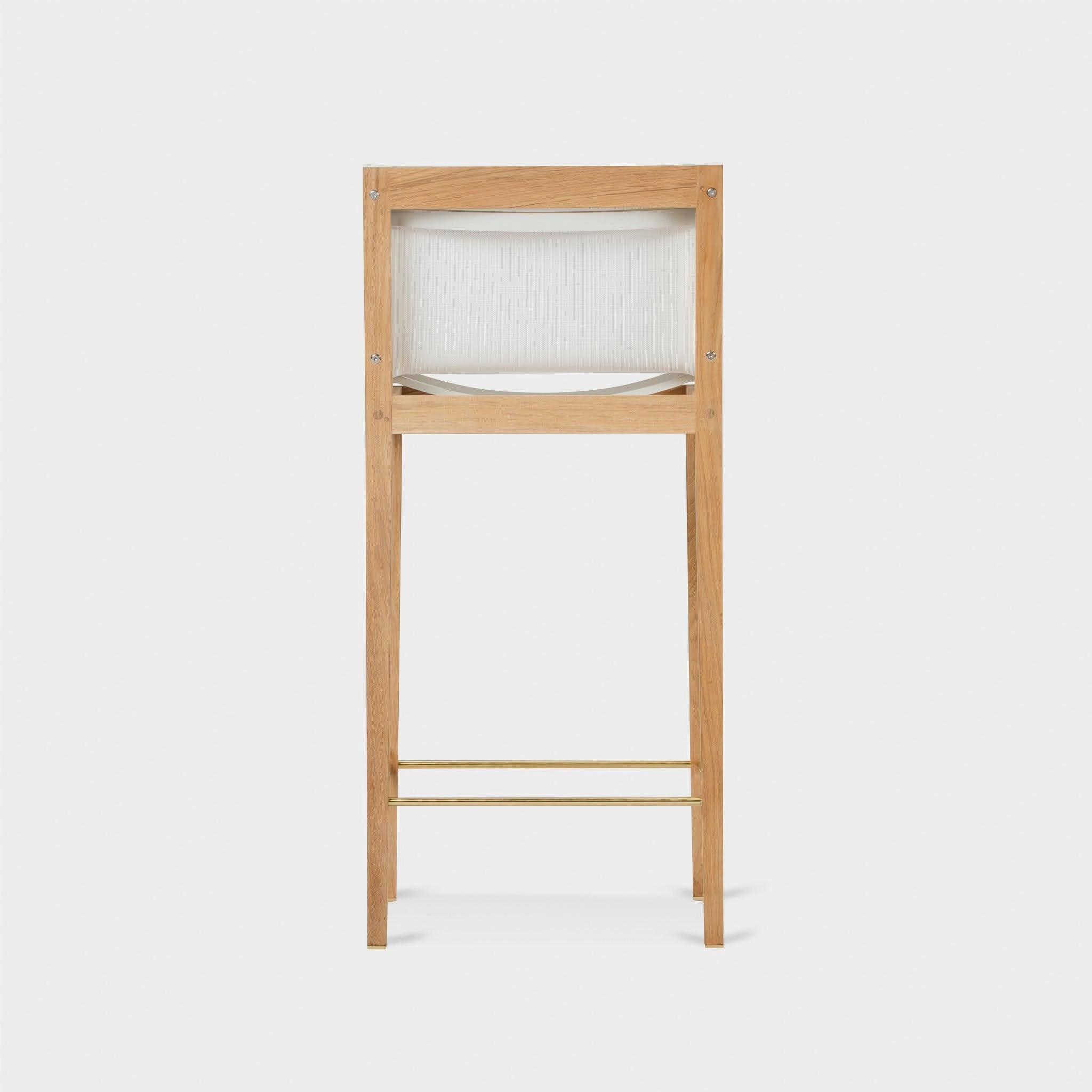 Byron Teak Counter Stool