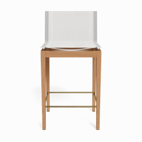 Byron Teak Counter Stooloutdoor counter height stool