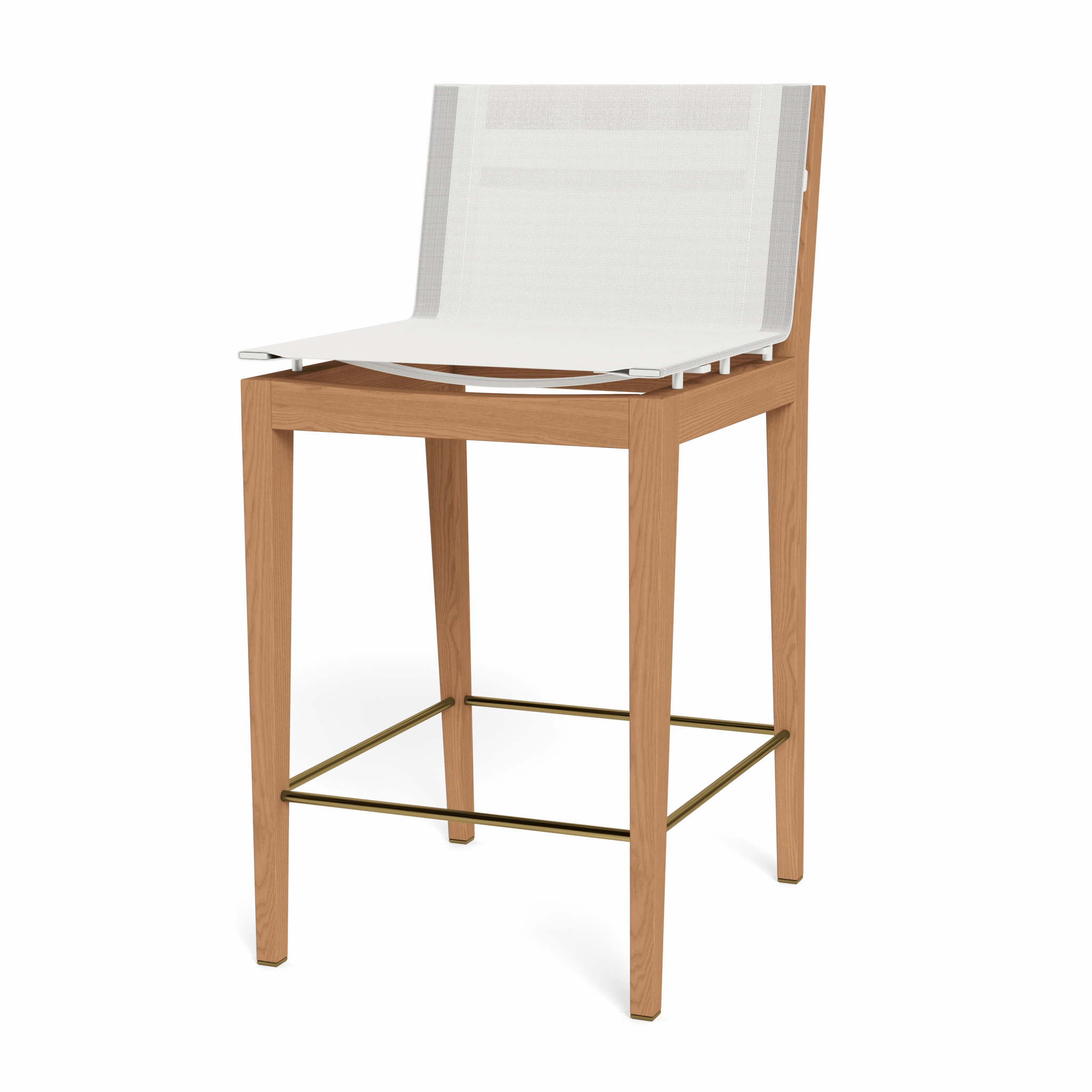 Byron Teak Counter Stool