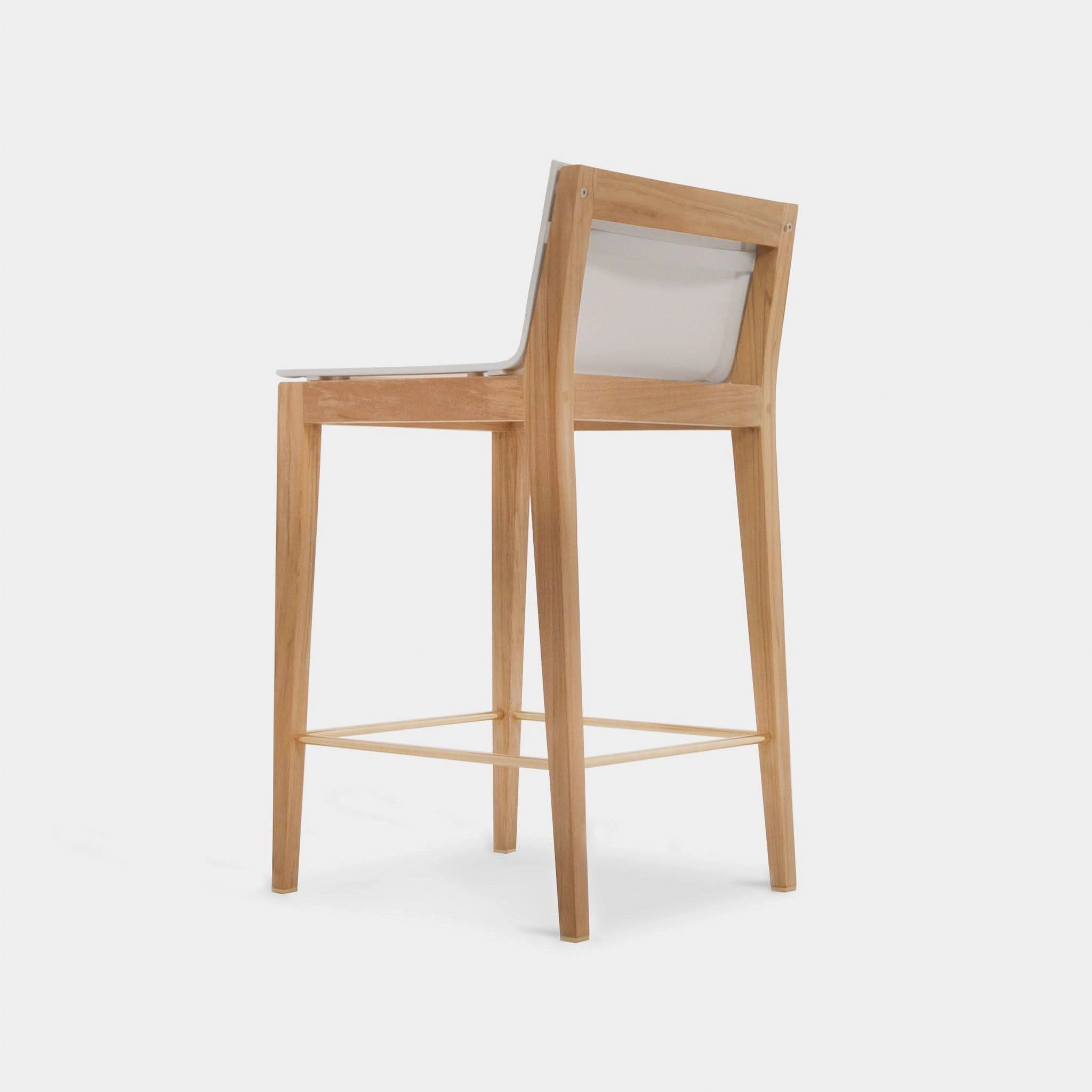 Byron Teak Counter Stool