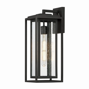 Cabana One Light Outdoor Wall Sconce BlackOutdoor wall sconces with motion sensor