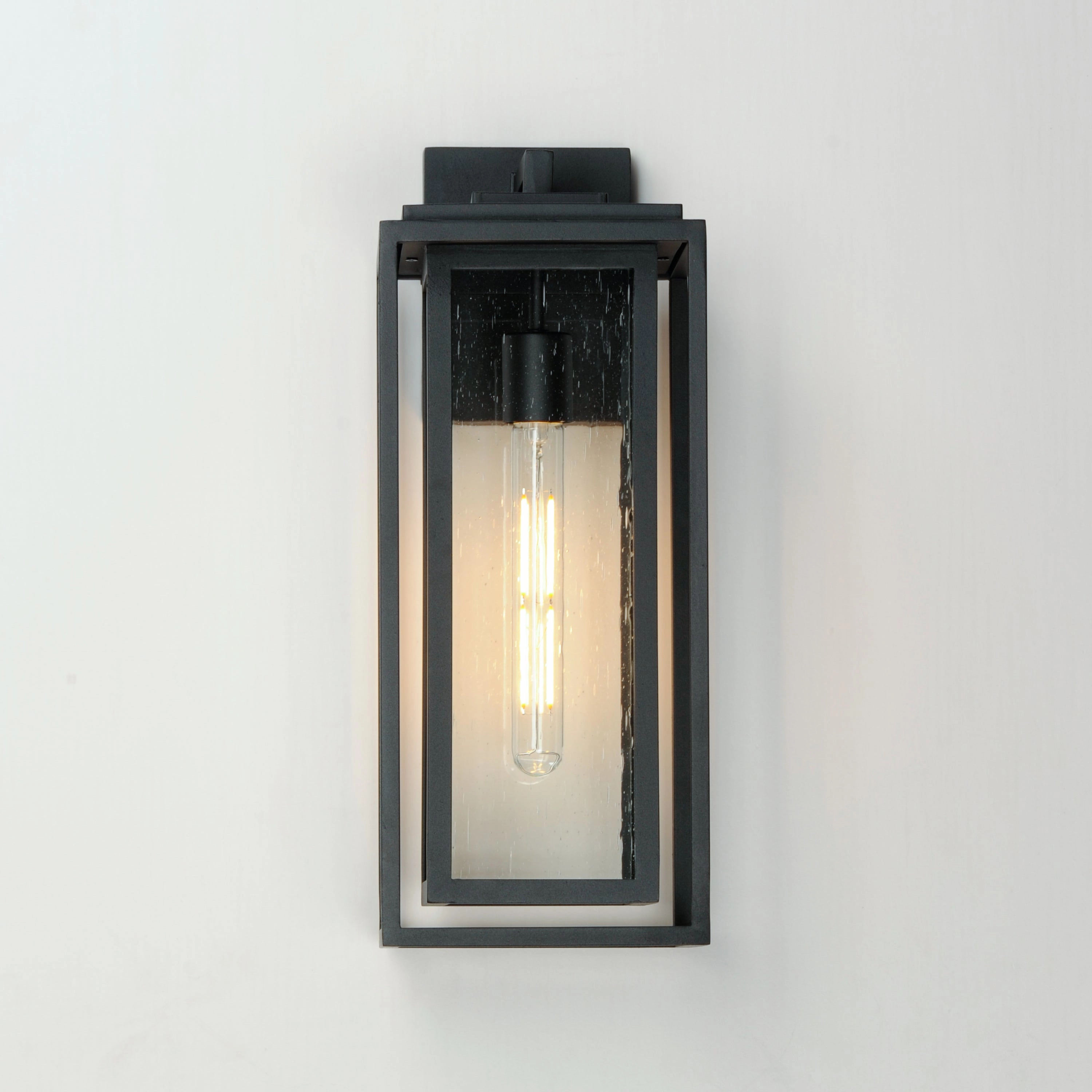 Cabana One Light Outdoor Wall Sconce Black