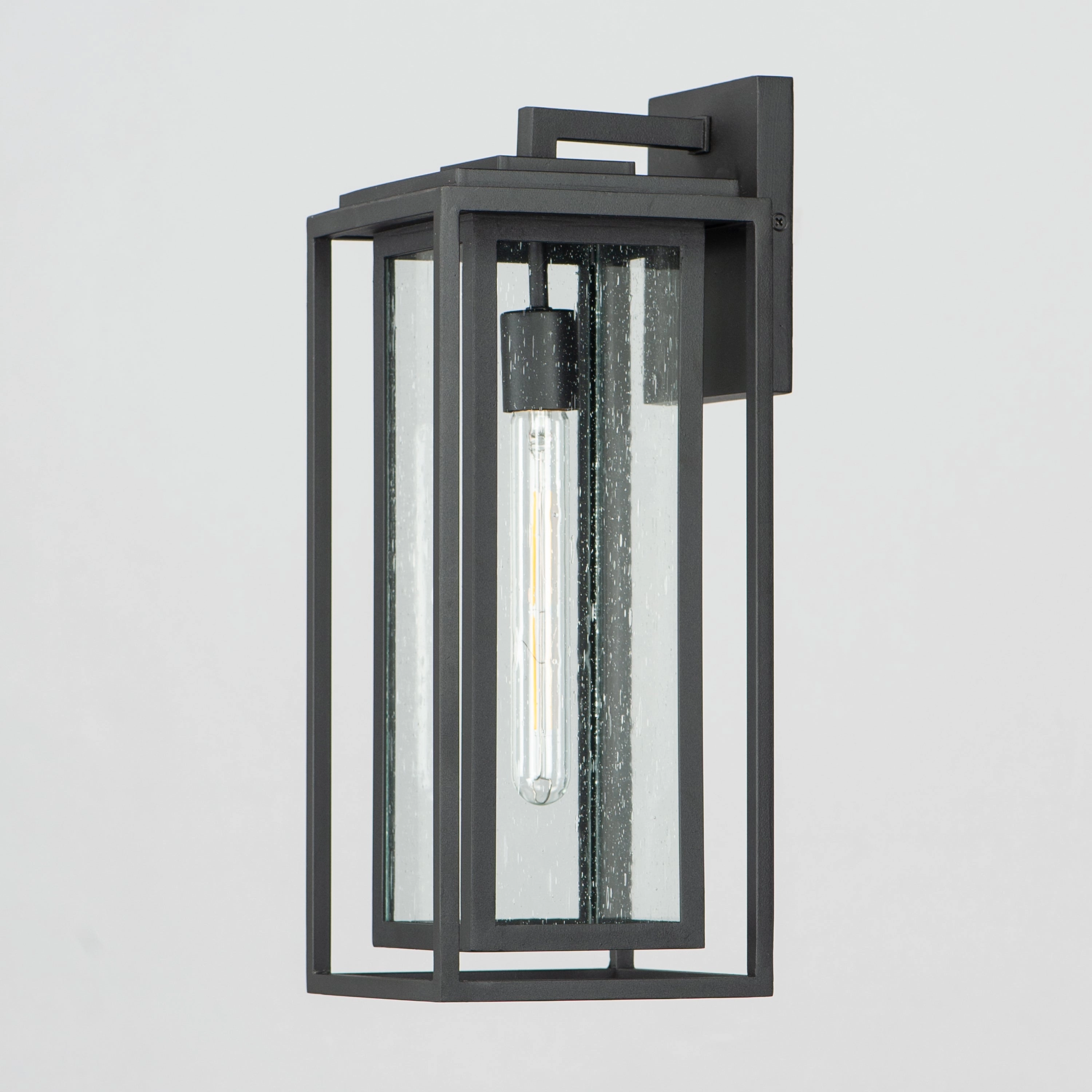 Cabana One Light Outdoor Wall Sconce Black
