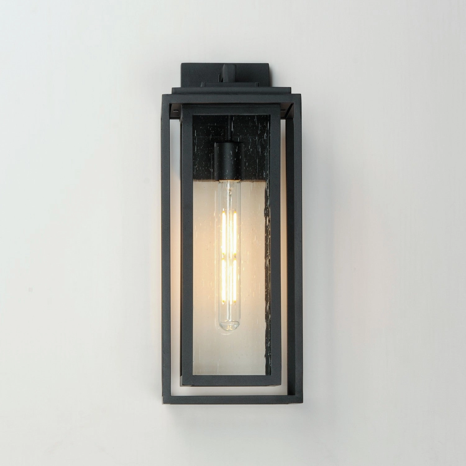 Cabana One Light Outdoor Wall Sconce Black