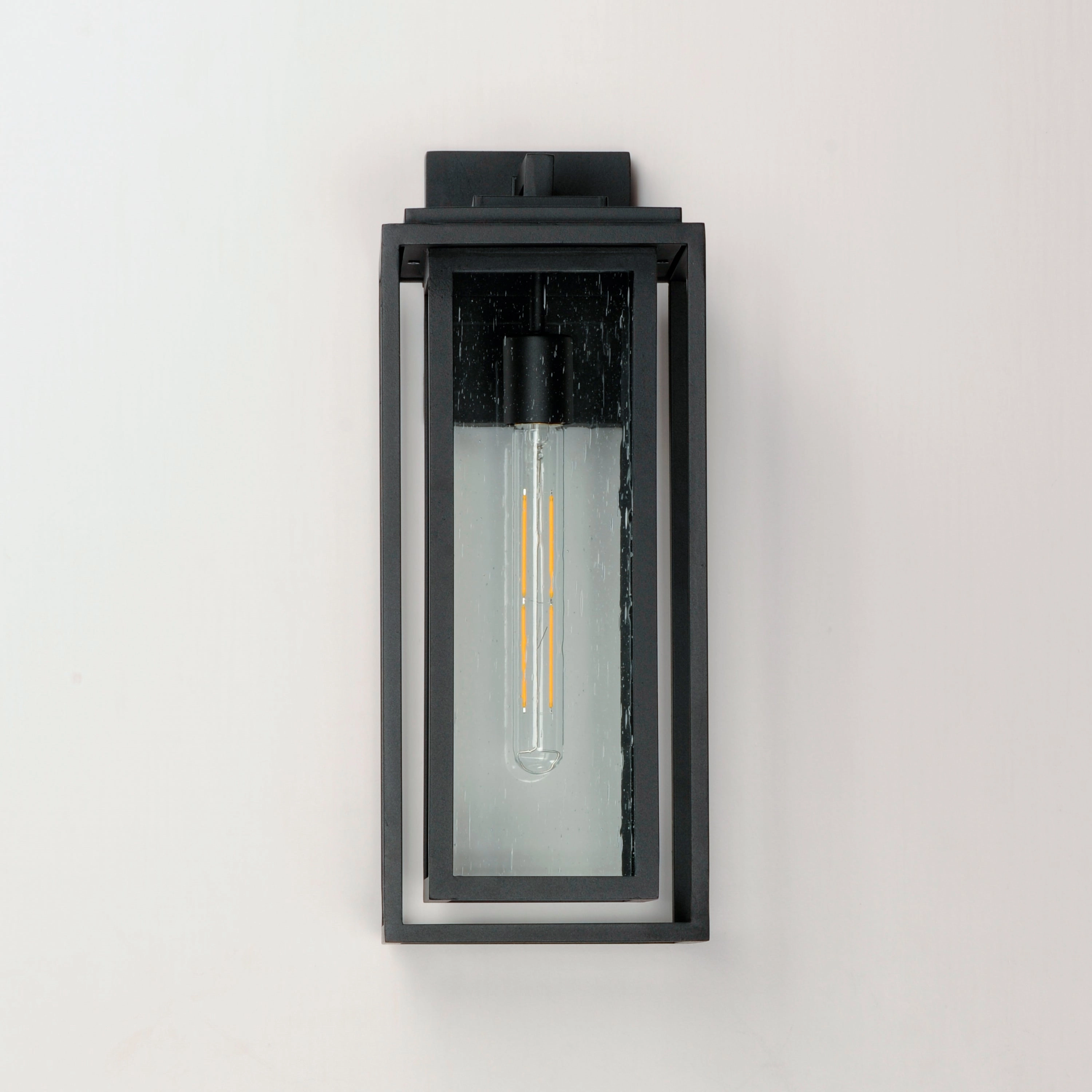 Cabana One Light Outdoor Wall Sconce Black