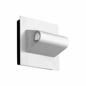 Cadet LED Outdoor Lantern Brushed AluminumOutdoor wall sconces with motion sensor