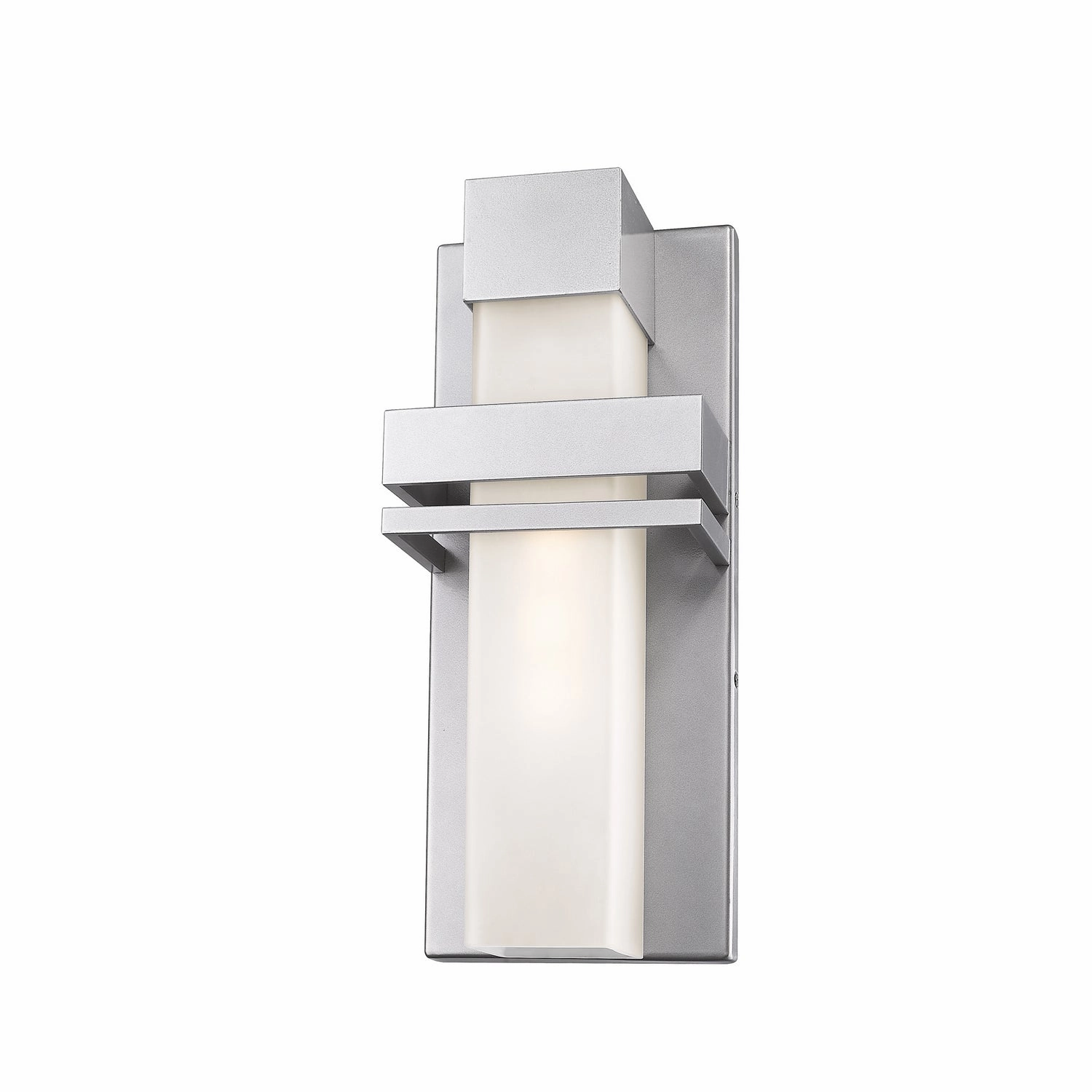 Camden LED Outdoor Wall Mount SilverOutdoor wall sconces with motion sensor
