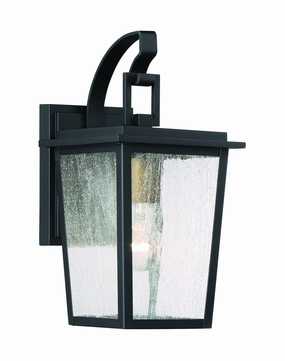 Cantebury One Light Wall Mount Coal W/GoldOutdoor wall sconces with motion sensor